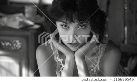 woman in depression woman in depression 116699549