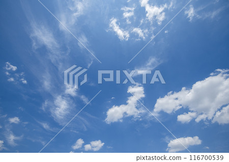  Blue sky and clouds 116700539