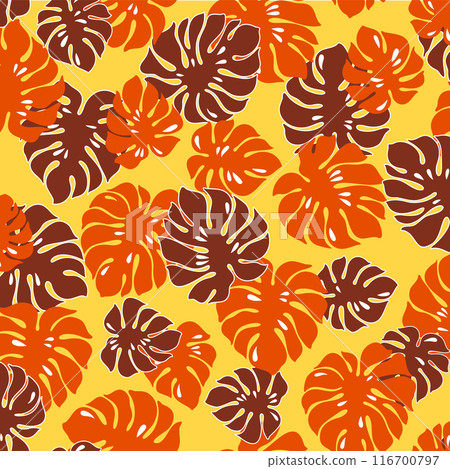 Aloha seamless monstera pattern, Aloha seamless monstera pattern, 116700797