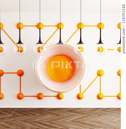 conceptual interior design. 116701288