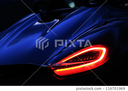 A shiny black convertible 116701969