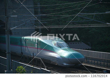 新幹線離開青函隧道 116702014