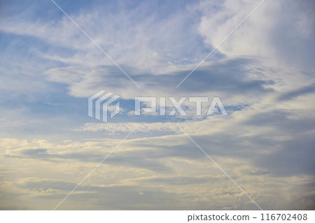 夏季日落黃昏傍晚的天空影像 116702408