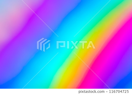 Abstract blur holographic rainbow foil iridescent background Abstract blur holographic rainbow foil iridescent background 116704725