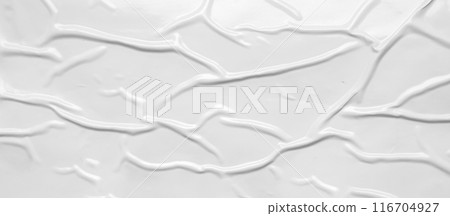 white crumpled and creased plastic bag texture background white crumpled and creased plastic bag texture background 116704927