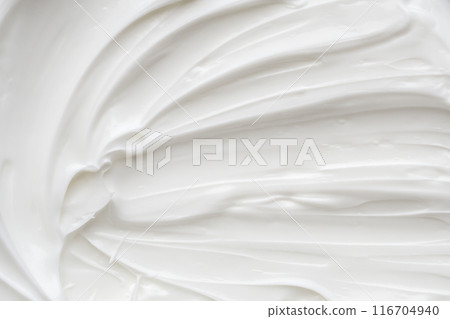 White lotion beauty skincare cream texture cosmetic product background 116704940
