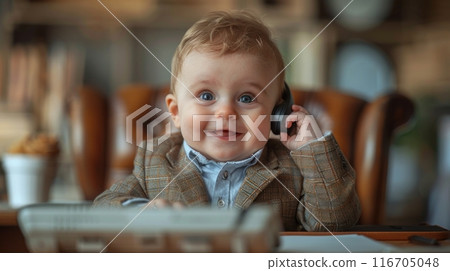 baby businessman baby businessman 116705048