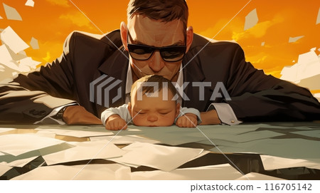 baby businessman 116705142