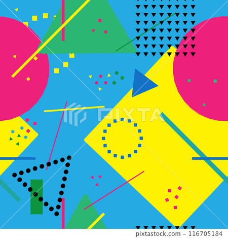 Vector abstract seamless pattern. Vector abstract seamless pattern. 116705184