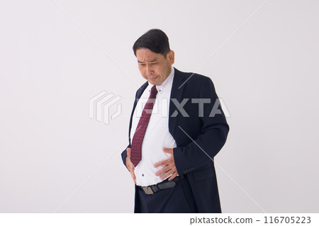 Businessman Metabo Obese Senior Male Businessman Metabo Obese Senior Male 116705223