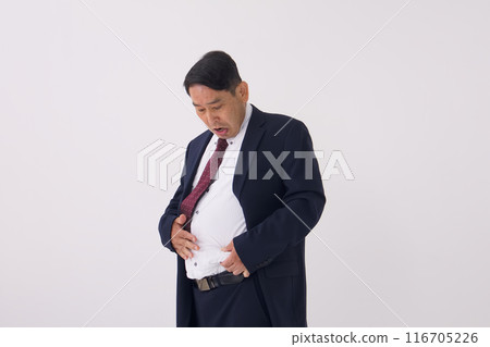 商人 Metabo 肥胖高級男性 商人 Metabo 肥胖高級男性 116705226