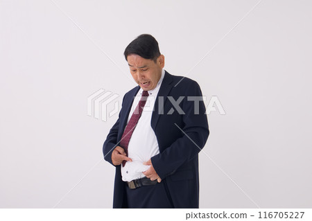 商人 Metabo 肥胖高級男性 商人 Metabo 肥胖高級男性 116705227