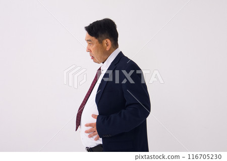 Businessman Metabo Obese Senior Male Businessman Metabo Obese Senior Male 116705230