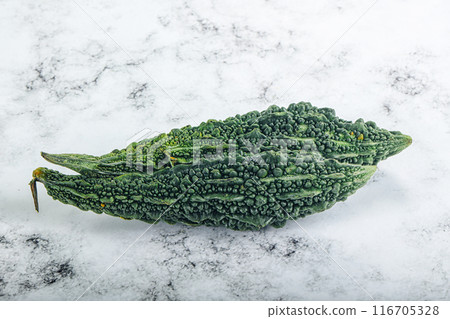 Raw green exotic Bitter melon Raw green exotic Bitter melon 116705328