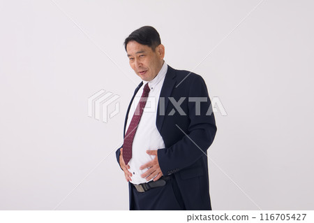 Businessman Metabo Obese Senior Male 116705427