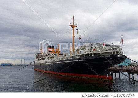 NYK冰河丸號停泊在橫濱港 NYK冰河丸號停泊在橫濱港 116707774
