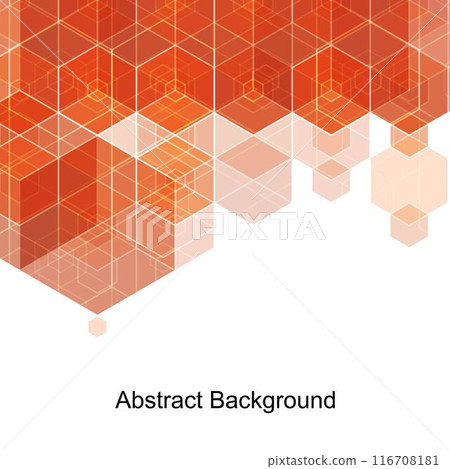 Abstract red vector background. Presentation template. Layout for advertising. Design element. Abstract red vector background. Presentation template. Layout for advertising. Design element. 116708181