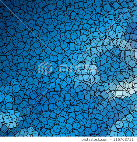 Blue background from cubes. Design element. Presentation template. Blue background from cubes. Design element. Presentation template. 116708731