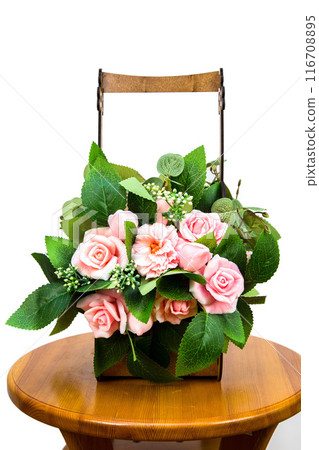 Bouquet of handmade soap in a flowerpot - violin (roses, clarkia, bud, artificial greenery) Bouquet of handmade soap in a flowerpot - violin (roses, clarkia, bud, artificial greenery) 116708895