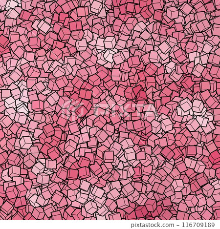 Geometric background. Presentation template. Vector background. polygonal style. Mosaic. Pink cubes. eps 10 Geometric background. Presentation template. Vector background. polygonal style. Mosaic. Pink cubes. eps 10 116709189