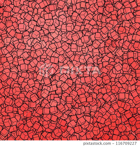Geometric background. Presentation template. Vector background. polygonal style. Mosaic. Red cubes. eps 10 Geometric background. Presentation template. Vector background. polygonal style. Mosaic. Red cubes. eps 10 116709227