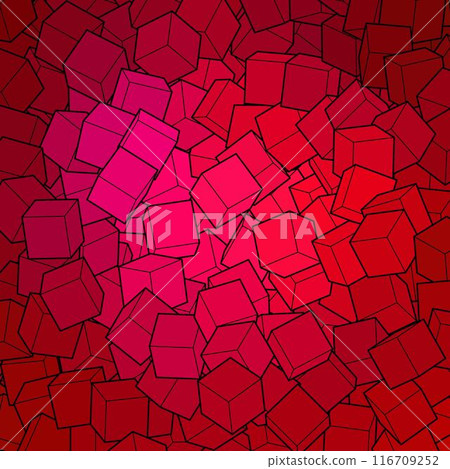 Geometric background. Presentation template. Vector background. polygonal style. Mosaic. Red cubes. eps 10 Geometric background. Presentation template. Vector background. polygonal style. Mosaic. Red cubes. eps 10 116709252