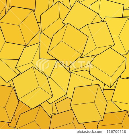 Orange background from cubes. Design element. Vector template. eps 10 Orange background from cubes. Design element. Vector template. eps 10 116709318