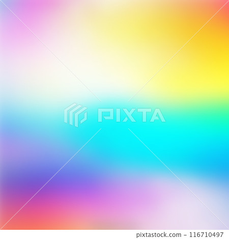 Abstract rainbow background. Blurred colorful gradient backdrop. Vector illustration for your graphic design, template, banner, poster or website. eps 10 116710497