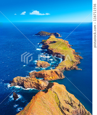 Landscape with Ponta de Sao Lourenco, Madeira Island, Portugal Landscape with Ponta de Sao Lourenco, Madeira Island, Portugal 116711556