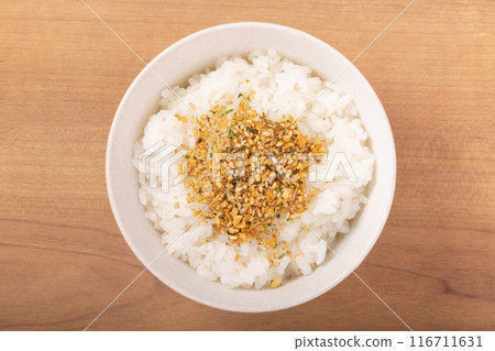 Garlic furikake rice Garlic furikake rice 116711631
