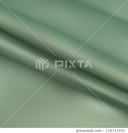 light gray wrinkled fabric cotton texture. eps 10 116712433