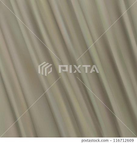 Close up picture of silk fabric with wavy holds in grey color for fashion photography to show fabric shade. Textured background of soft satin for fashion clothes. Palette of light gray shade. eps 10 Close up picture of silk fabric with wavy holds in grey color for fashion photography to show fabric shade. Textured background of soft satin for fashion clothes. Palette of light gray shade. eps 10 116712609