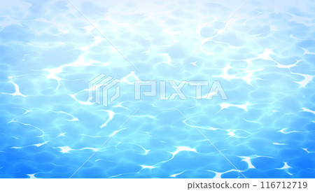 Water surface, sea surface, refreshing feeling, water background material Water surface, sea surface, refreshing feeling, water background material 116712719