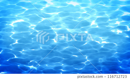 Water surface, sea surface, refreshing feeling, water background material Water surface, sea surface, refreshing feeling, water background material 116712723
