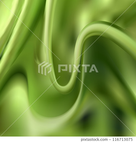 Green wrinkled fabric background, wall partition with elegant pattern. eps 10 Green wrinkled fabric background, wall partition with elegant pattern. eps 10 116713075