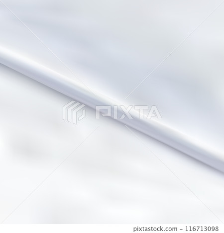 White crumpled fabric material mock up, top view, 3d rendering. Empty softness silk or canvas drape with crease mockup. Clear abstract sheet or tissue linens wave template. eps 10 White crumpled fabric material mock up, top view, 3d rendering. Empty softness silk or canvas drape with crease mockup. Clear abstract sheet or tissue linens wave template. eps 10 116713098