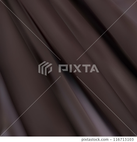 Black cloth background soft wrinkled fabric pattern and surface. eps 10 116713103