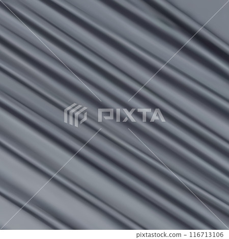 Gray crumpled fabric. Fashion and style. Abstract background. eps 10 Gray crumpled fabric. Fashion and style. Abstract background. eps 10 116713106