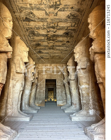Inside the temple of Abu Simbel Inside the temple of Abu Simbel 116713245