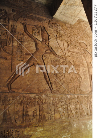 阿布辛貝神殿內的浮雕 116713277