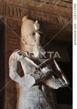 Inside the temple of Abu Simbel Inside the temple of Abu Simbel 116713306