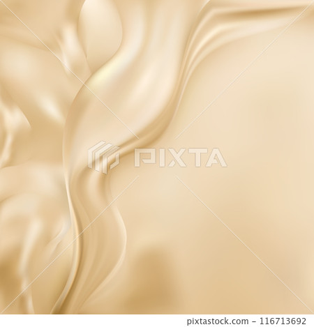 A beige canvas covering the object, a patterned fabric surface. Used for abstract background in white tones. eps 10 116713692