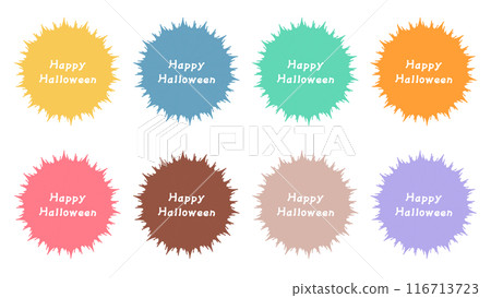 Simple and cute Halloween frame Simple and cute Halloween frame 116713723