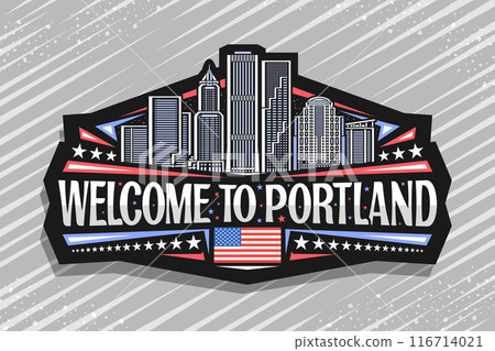 Vector logo for Portland 116714021