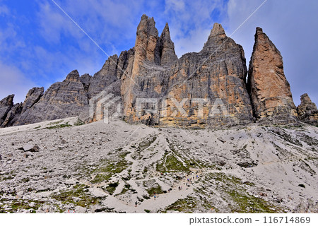 View from the south side of the Tre Cime di Lavaredo 116714869