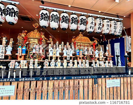 Gion Festival portable shrine, Nishimiza, Otabisho, Yasaka Shrine, Kyoto City Gion Festival portable shrine, Nishimiza, Otabisho, Yasaka Shrine, Kyoto City 116716781