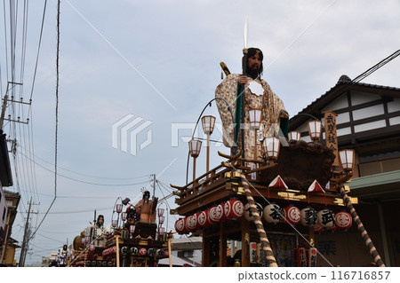 Scenes from the Sawara Grand Festival, Chiba 116716857