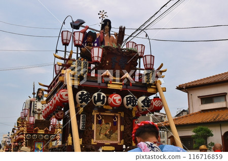 Scenes from the Sawara Grand Festival, Chiba 116716859