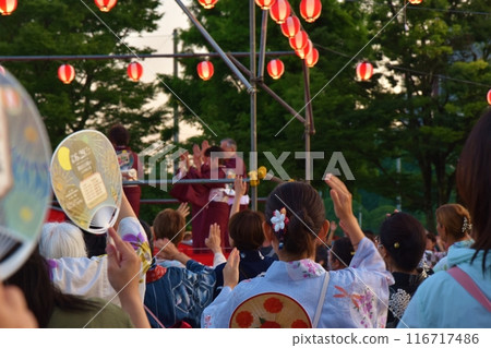 東京黃昏的奧淺草盆舞節 東京黃昏的奧淺草盆舞節 116717486