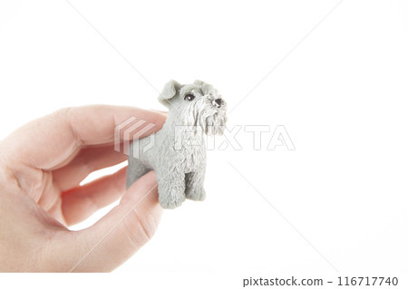 image of toy dog hand image of toy dog hand 116717740